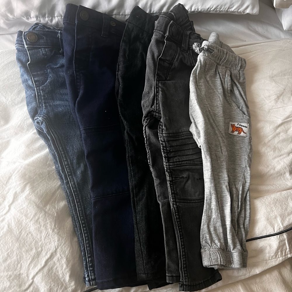 H&M 5 pair of baby boys pant